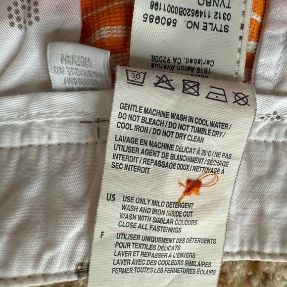 Puma Youth Golf Casual Shorts Size medium Orange Drycell - Picture 3 of 5